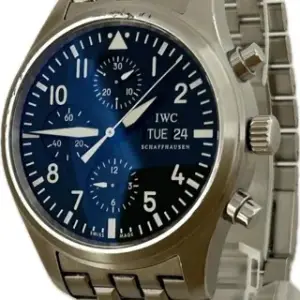 IWC IWC Pilot IW371704 42mm Stainless steel Black