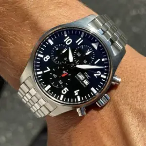 IWC IWC Pilot IW378002 43mm Stainless steel Black