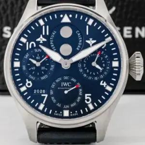 IWC IWC Big Pilot IW503605 46mm Stainless steel Blue