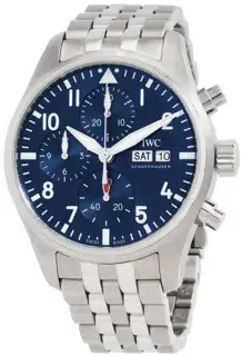 IWC IWC Pilot IW388102 41mm Stainless steel Blue