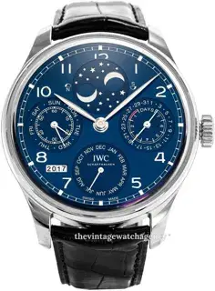 IWC IWC Portugieser IW503401 44mm White gold Blue