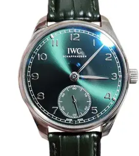 IWC IWC Portugieser IW358310 40.5mm Stainless steel Green