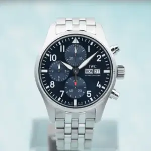 IWC IWC Pilot IW388102 41mm Stainless steel Blue