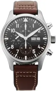 IWC IWC Pilot IW377713 43mm Stainless steel Brown