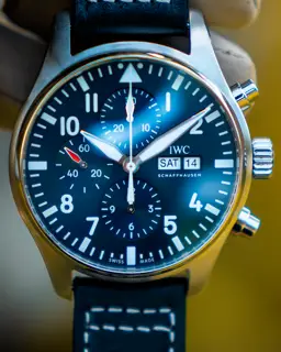 IWC IWC Pilot IW377714 43mm Stainless steel Blue