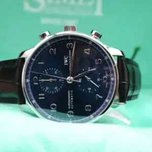 IWC IWC Portugieser IW371491 41mm Stainless steel Blue