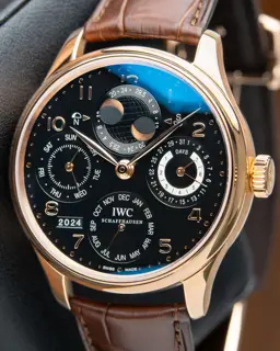 IWC IWC Portugieser IW502119 44mm Rose gold Black