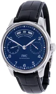 IWC IWC Portugieser IW5035-02 44mm Stainless steel Blue