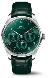 IWC IWC Portugieser IW344207 42.5mm Stainless steel Green