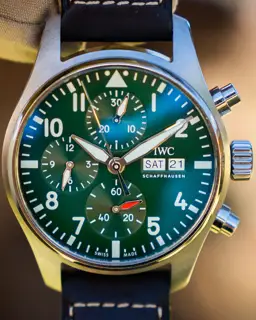 IWC IWC Pilot IW388103 41mm Stainless steel Green