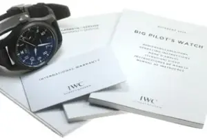 IWC IWC Big Pilot IW502001 46mm Ceramic and Stainless steel Black
