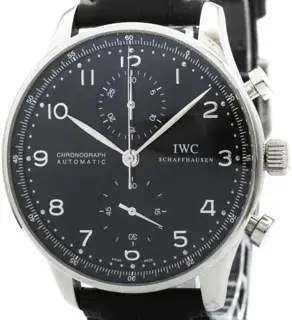 IWC IWC Portugieser IW371438 41mm Stainless steel Black