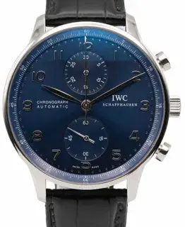IWC IWC Portugieser IW371491 40mm Stainless steel Blue
