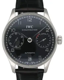 IWC IWC Portugieser IW500109 42mm Stainless steel Black