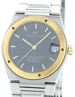 IWC IWC Ingenieur IW352104 34mm Yellow gold and Stainless steel Black