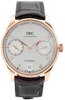 IWC IWC Portugieser IW500701 45mm Rose gold Silver