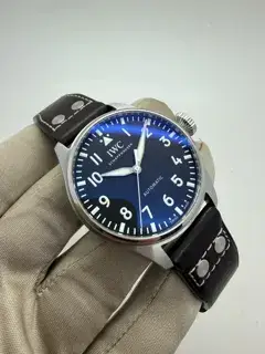 IWC IWC Big Pilot IW329301 B+P 43mm Stainless steel Black
