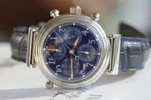 IWC IWC Da Vinci IW375407 41.5mm Platinum Blue