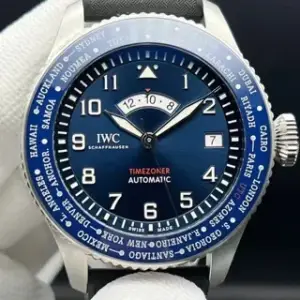 IWC IWC Pilot IW395503 46mm Stainless steel Blue