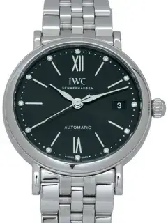 IWC IWC Portofino IW458602 37mm Stainless steel Green