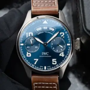 IWC IWC Big Pilot IW502703 46mm White gold Blue