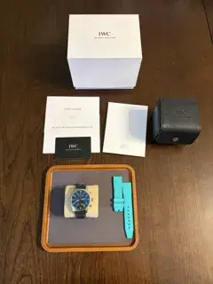 IWC IWC Pilot IW388108 20mm Titanium Black