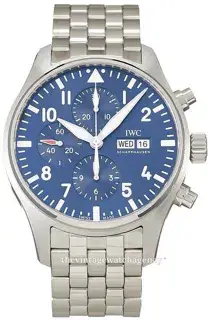 IWC IWC Pilot IW377717 43mm Stainless steel Blue