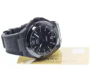 IWC IWC Ingenieur IW322503 46mm Ceramic and Rubber and Textile Black