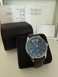 IWC IWC Portugieser IW503502 Stainless steel Blue