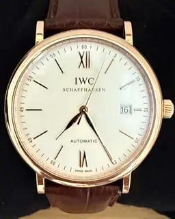 IWC IWC Portofino IW356504 40mm Rose gold Silver