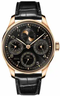 IWC IWC Portugieser IW503702 44.5mm Yellow gold Black