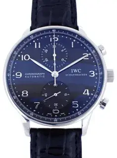 IWC IWC Portugieser IW371438 41mm Stainless steel Black