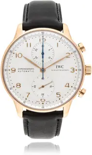 IWC IWC Portugieser IW371480 41mm Rose gold Silver