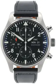 IWC IWC Pilots IW3777-09 43mm Stainless steel Black