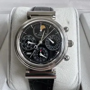 IWC IWC Da Vinci Perpetual Calendar IW375028 (DA 39mm Stainless steel Black