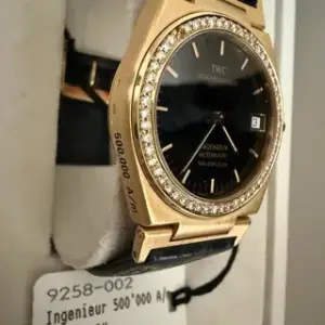 IWC IWC Ingenieur Automatic 9258-002 34mm Yellow gold Black