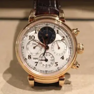 IWC IWC Da Vinci Perpetual Calendar IW392101 (DA 43mm Rose gold Silver
