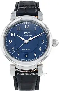 IWC IWC Da Vinci IW458312 Stainless steel Blue