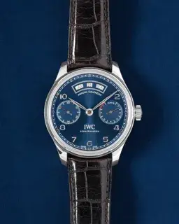 IWC IWC Portugieser IW503502 44mm Stainless steel Blue