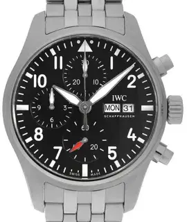 IWC IWC Pilot IW388113 41mm Stainless steel Black