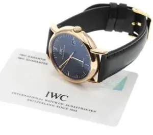 IWC IWC Portofino IW353320 38mm Rose gold Black