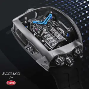 Jacob & Co Bugatti Chiron Tourbillon
