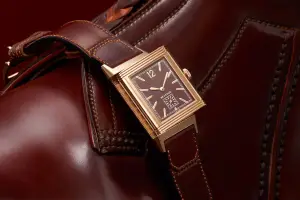 Jaeger-LeCoultre Grande Reverso Ultra Thin 1931 Pink Gold Case and Chocolate-toned Dial