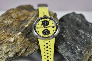 Junghans 1972 Competition FIS Edition Lemon