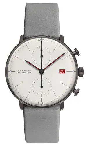 Junghans max bill Chronoscope 100 Jahre Bauhaus