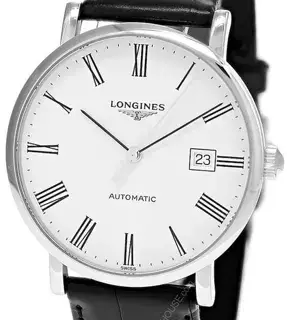 Longines Longines Elegant L49104112 39mm Stainless steel White