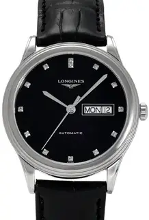 Longines Longines La Grande Classique L4.899.4.57.2 38.5mm Stainless steel Black