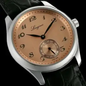 Longines Longines Master Collection L2.843.4.93.2 38mm Stainless steel Salmon