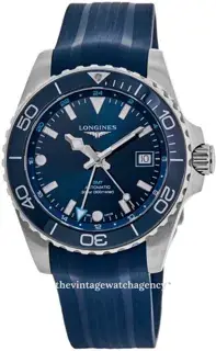 Longines Longines HydroConquest L3.890.4.96.9 43mm Stainless steel Blue