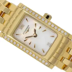 Longines Longines DolceVita L5.158.7.16.6 16mm Yellow gold White